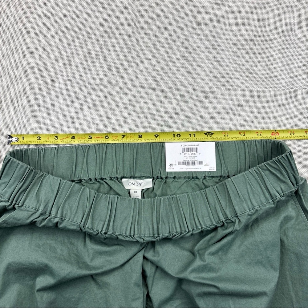 On 34th Women's Trendy Plus Size Pull-On Chino Pants - Picture 5 of 8